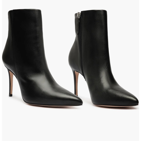 Schutz Mikki Pointed Toe Bootie - Black - Picture 5 of 10